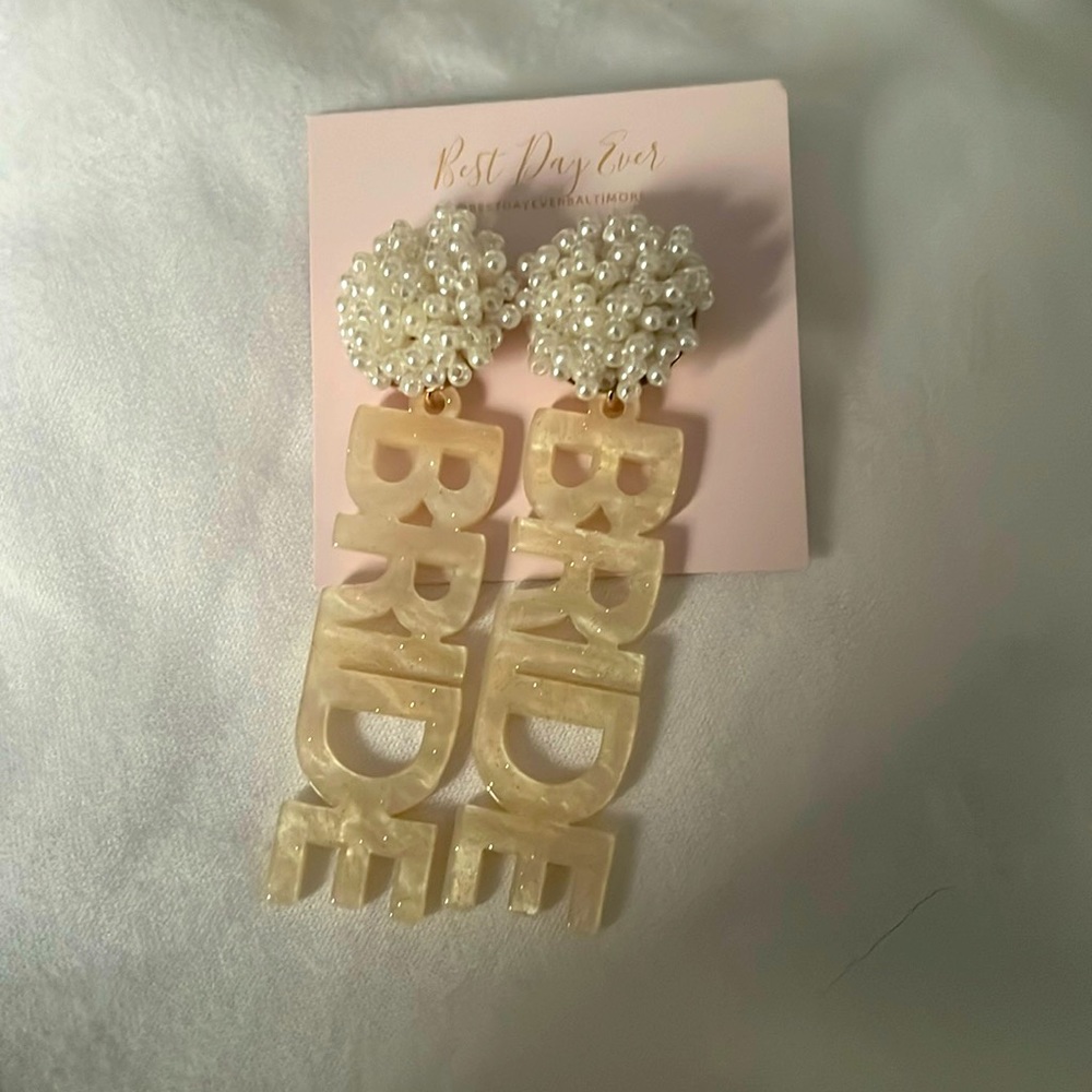 BRIDE Earrings NEW